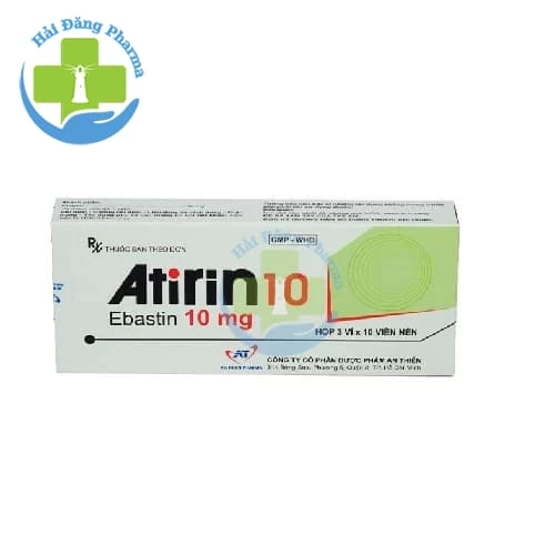 Atirin suspension - Hộp/30 ống x 5ml